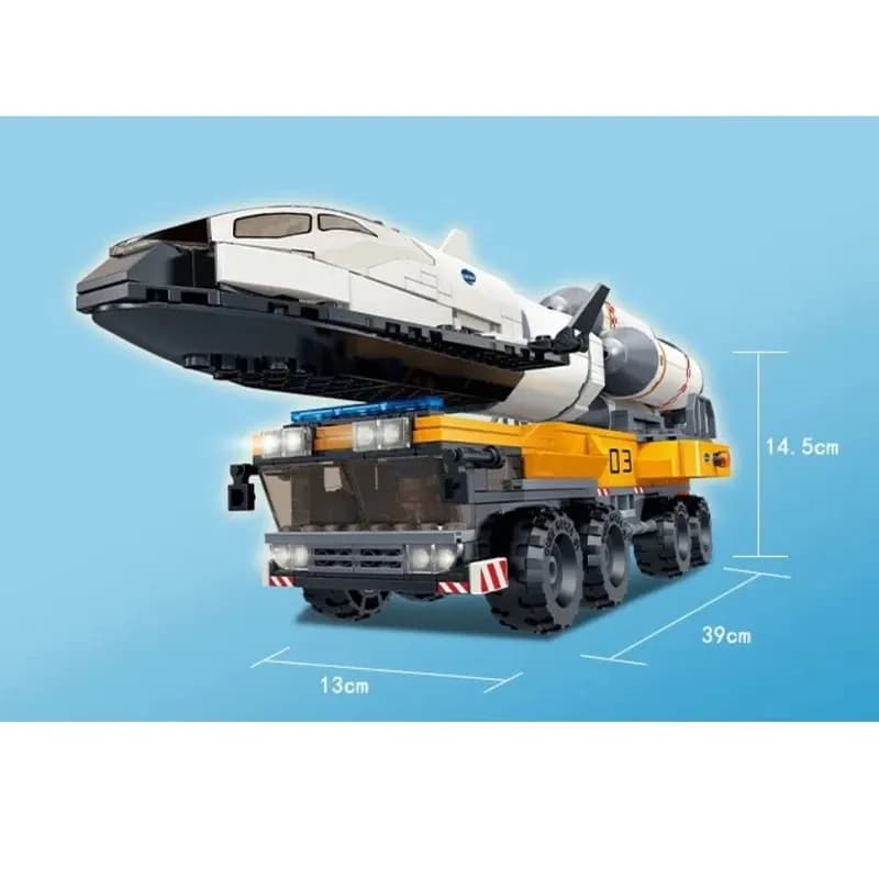 ساختنی گودی سری سیتی مدل Hercules Rocket Loader کد 10803 — تصویر ۳
