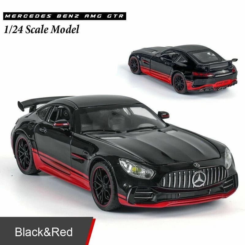 ماشین بازی چه ژی مدل مرسدس بنز AMG GTR دودزا — تصویر ۸
