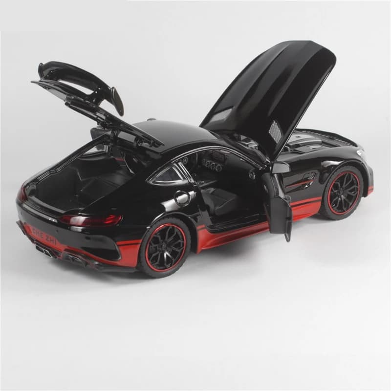 ماشین بازی چه ژی مدل مرسدس بنز AMG GTR دودزا — تصویر ۴