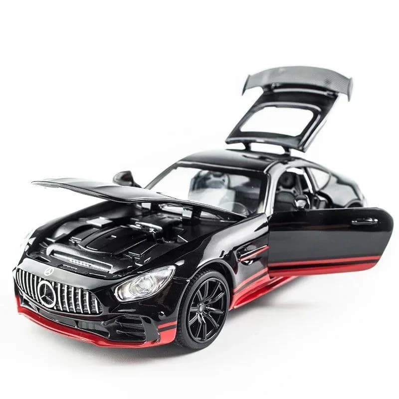 ماشین بازی چه ژی مدل مرسدس بنز AMG GTR دودزا — تصویر ۲
