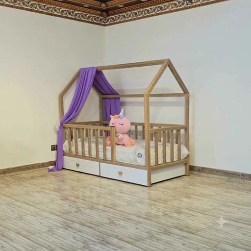 تخت کودک رایکا KLBE-2 مبلمان فرنا مدل 1142258