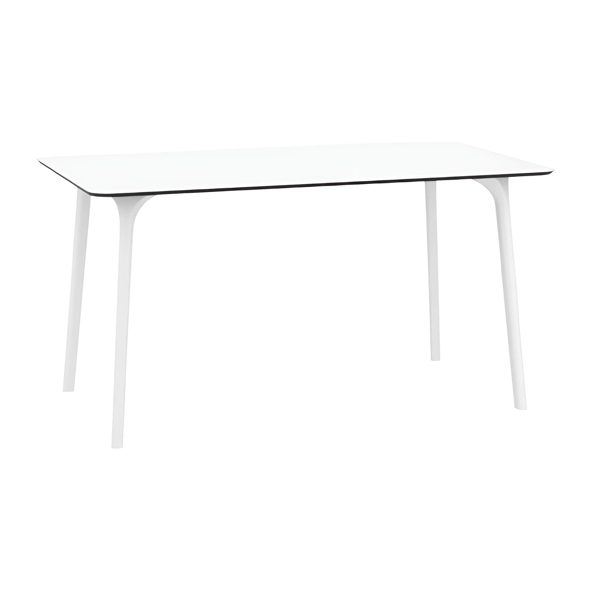 میز مایا 80*140 صفحه MDF، پایه پلیمری مدل Maya140 نظری — تصویر ۲