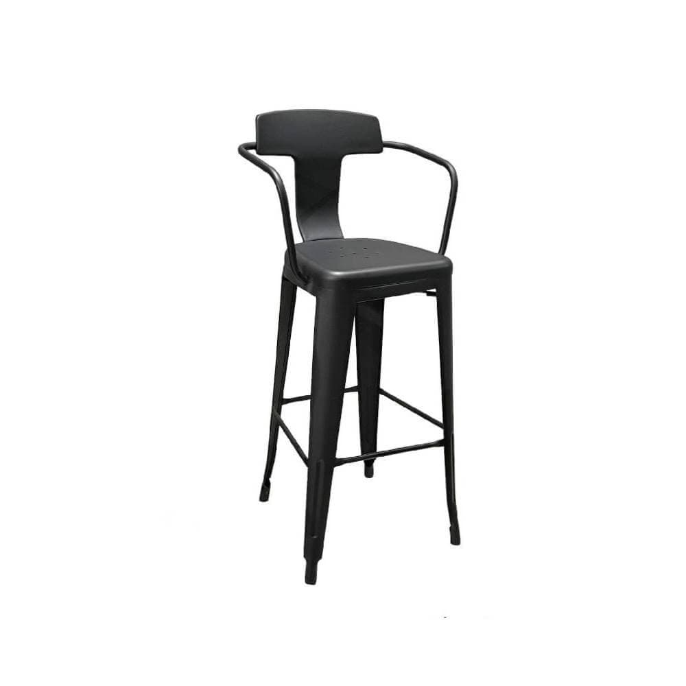 صندلی کانتر فلزی تولیکس دسته دار N506B نظری