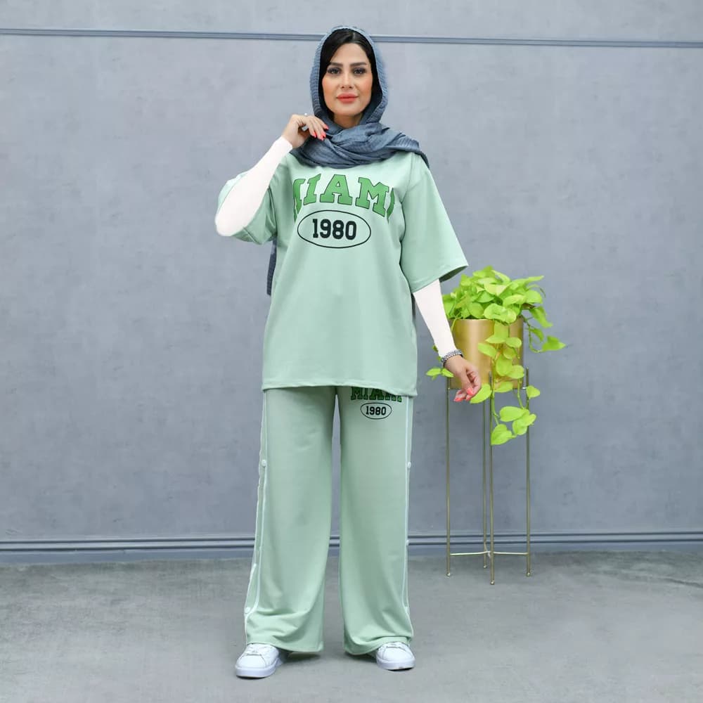 ست تیشرت و شلوار دخترانه کد 26287