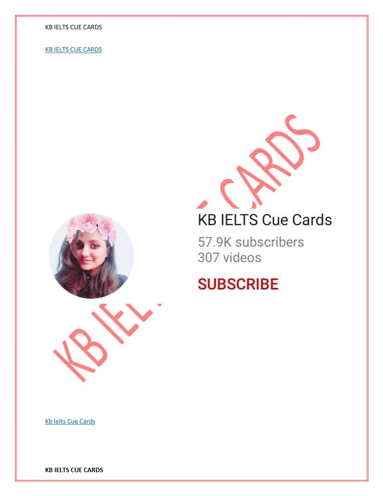 کتاب KB Speaking Cue Cards (کیوکارتهای اسپیکینگ KB) نسخه انگلیسی PDF