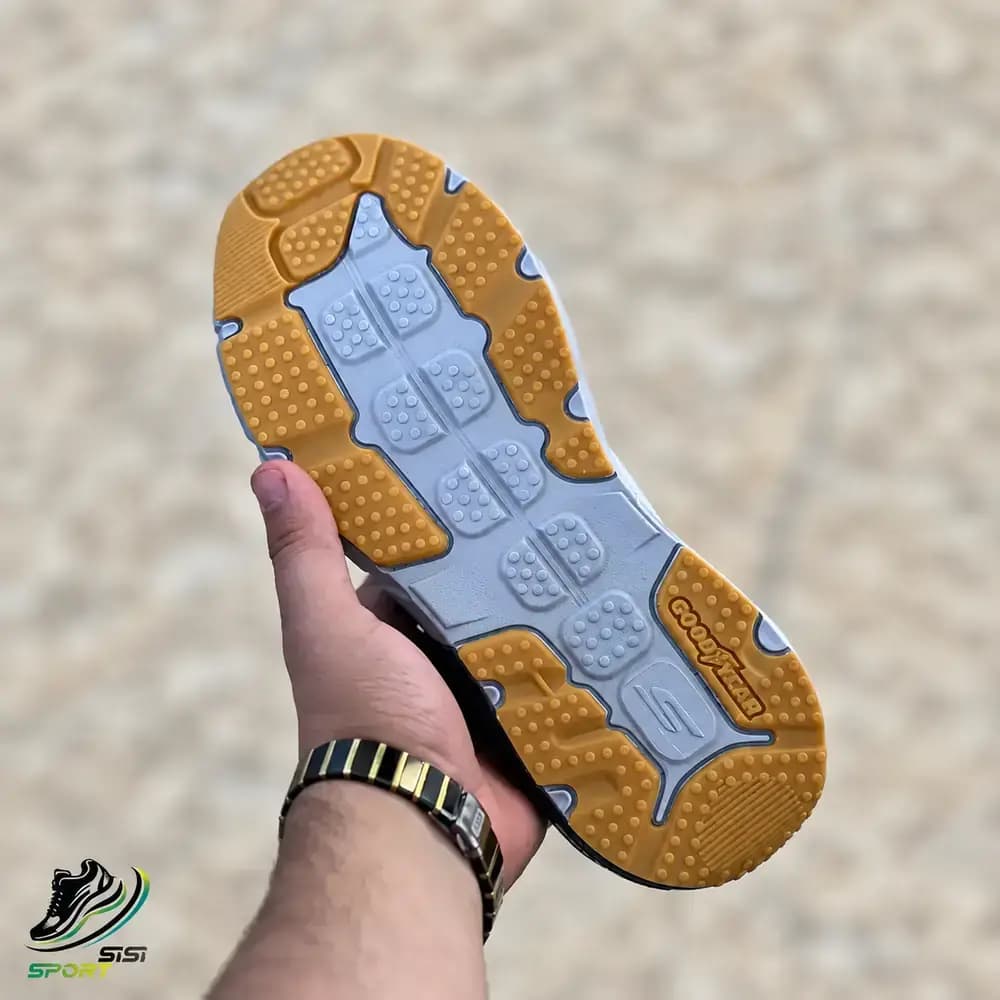 کفش مردانه اسکیچرز با زیره goodyear سفید — تصویر ۷
