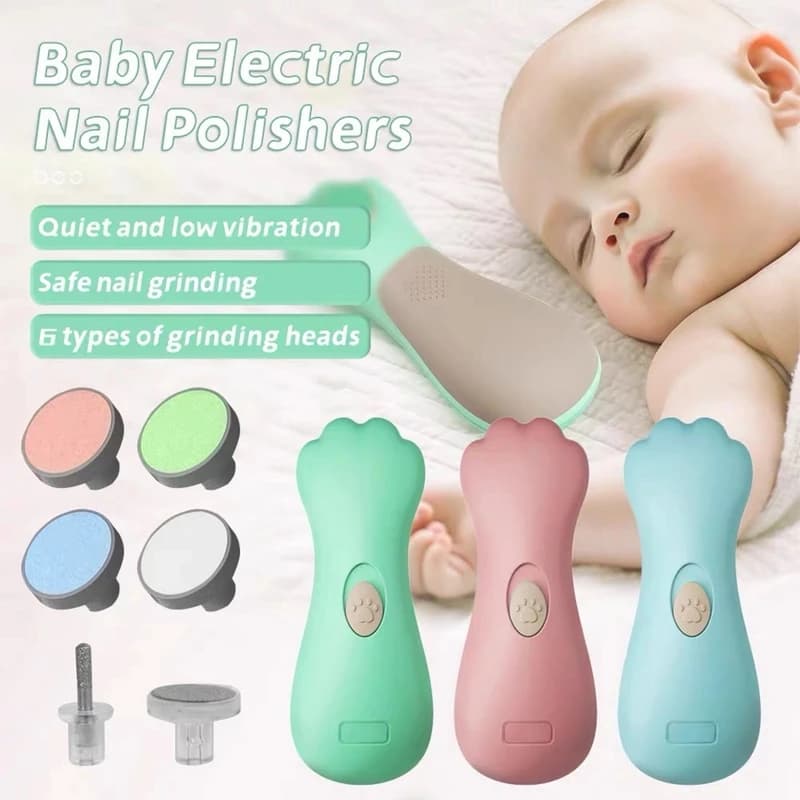 سوهان برقی قاب دار بیبی نیل BABY NAIL طرح پنجه گربه — تصویر ۷