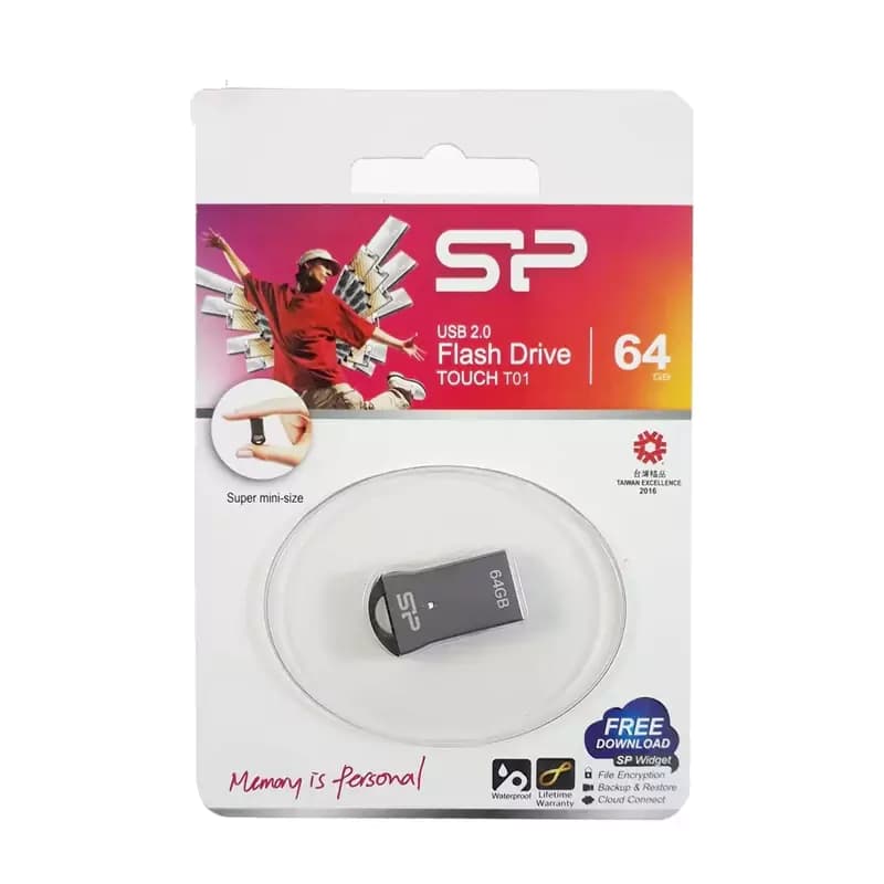 فلش مموری سیلیکون پاور مدل SP T01 64GB — تصویر ۳