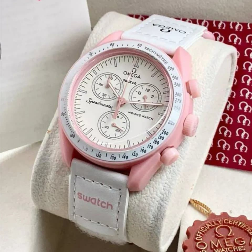 ساعت مچی OMEGA swatch کورنوگراف اسپرت در تنوع رنگ کد zmp — تصویر ۲