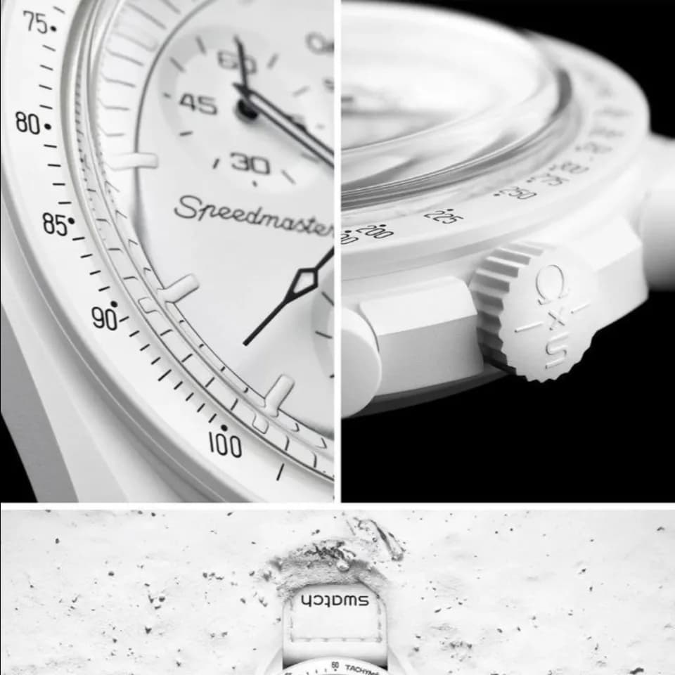 ساعت مچی OMEGA swatch کورنوگراف اسپرت در تنوع رنگ کد zmp — تصویر ۸