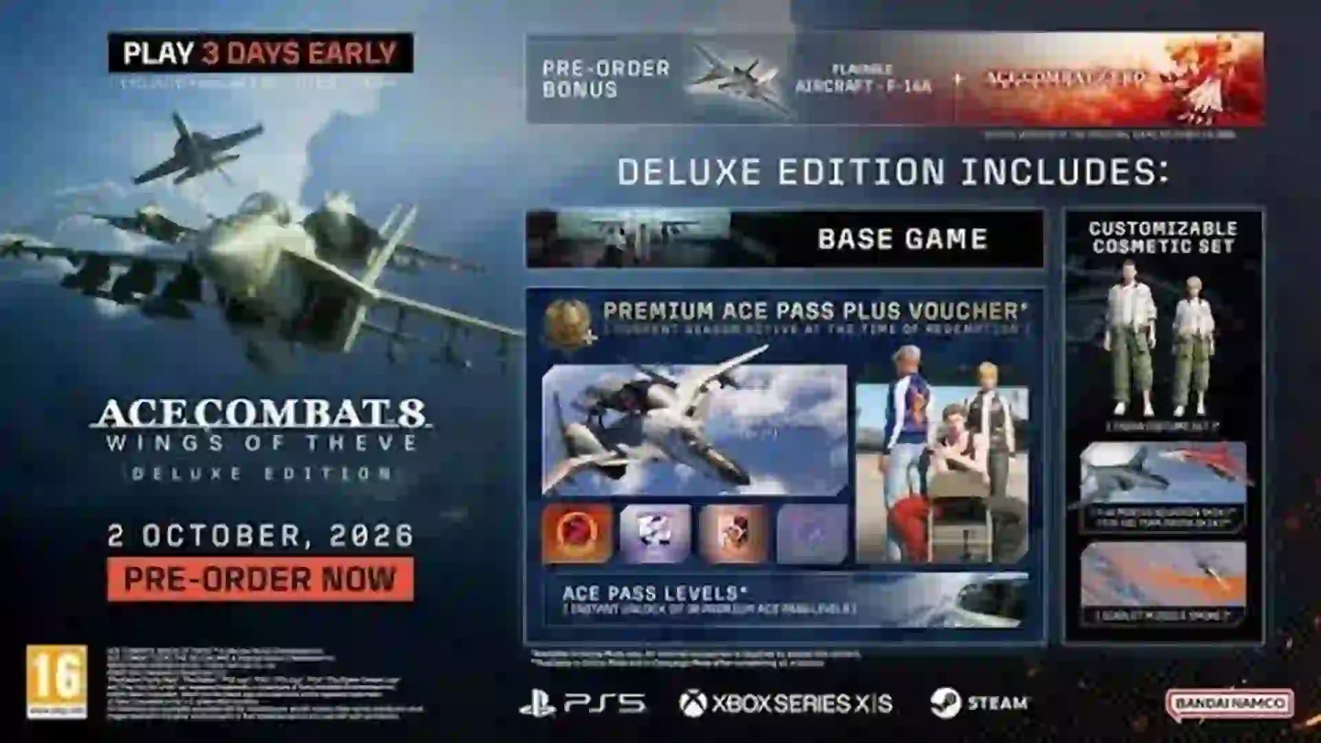 پیش خرید اکانت ACE COMBAT 8: WINGS OF THEVE — تصویر ۶