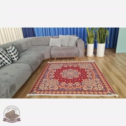 فرشینه مخمل مربعی استُپ دار ( اصلا سُر نمیخوره ) q117 — تصویر ۴