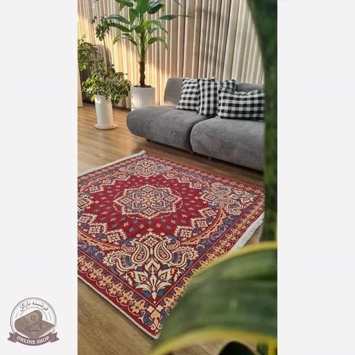 فرشینه مخمل مربعی استُپ دار ( اصلا سُر نمیخوره ) q117 — تصویر ۷