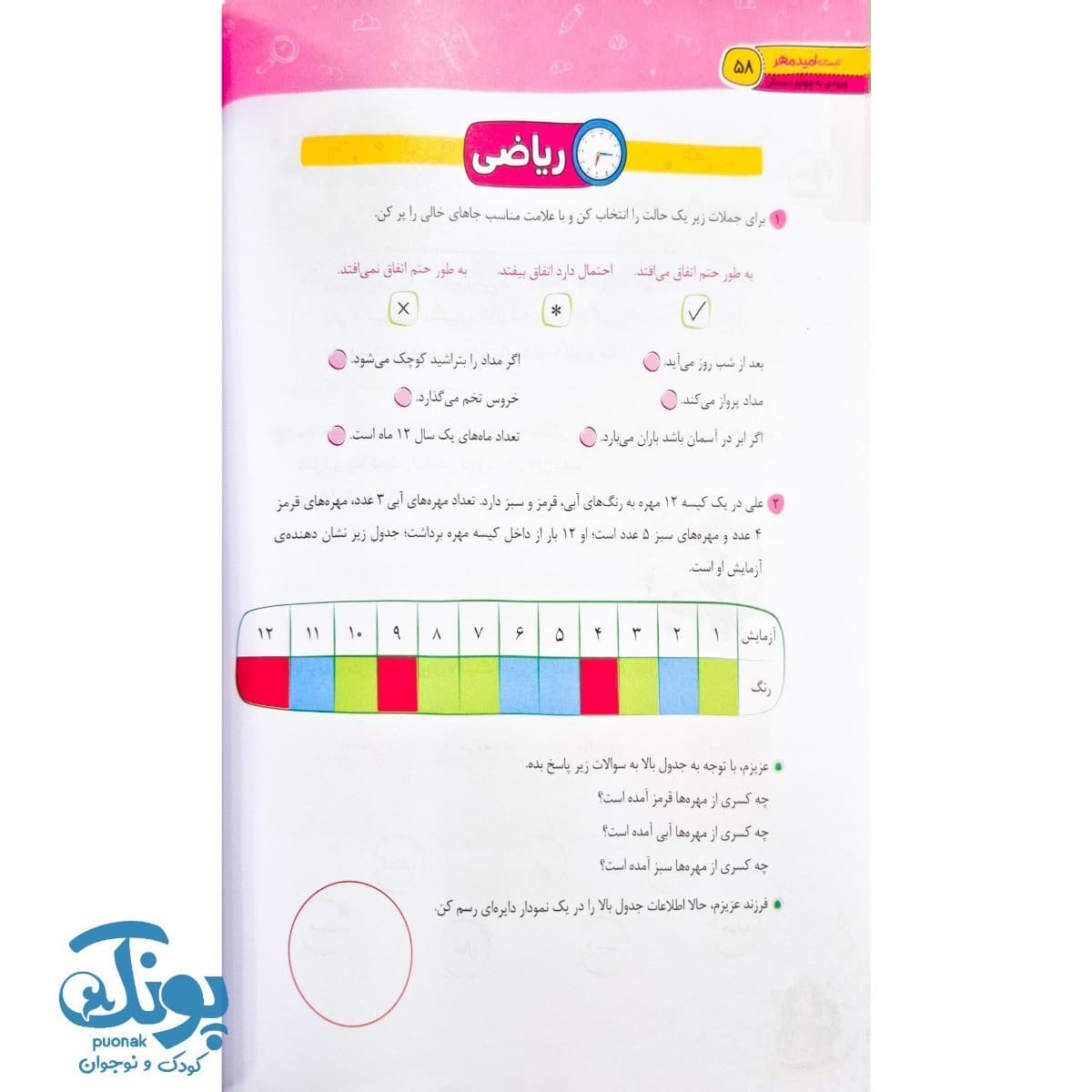 کتاب تابستانه امید مهر سوم به چهارم سلام — تصویر ۸