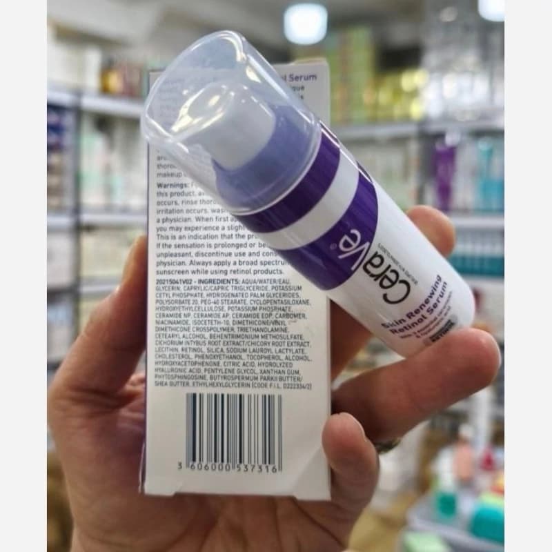 سرم رتینول ضد چروک سراوی CeraVe حجم 30 میل کد 1654 — تصویر ۵