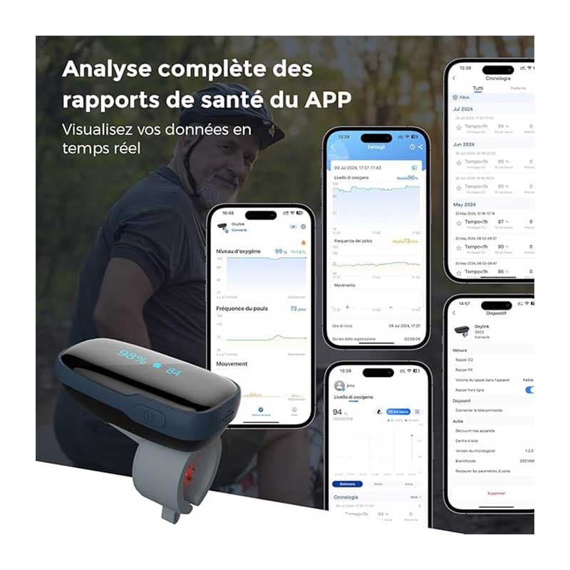 پالس اکسیمتر مدل PO1B برند ViATOM — تصویر ۳