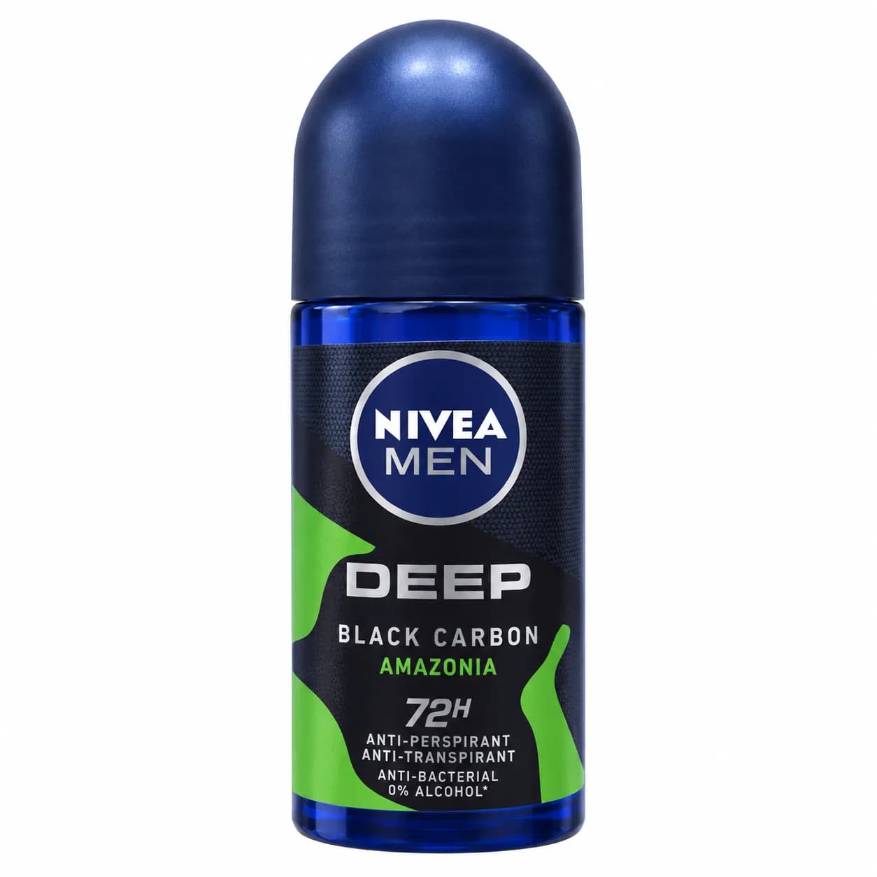 رول ضد تعریق مردانه نیوآ مدل Deep Black Carbon Amazonia حجم 50 میل — تصویر ۳