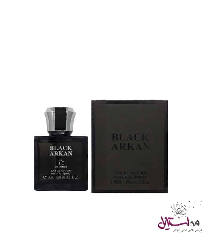 ادو پرفیوم مردانه RIO collection Black Arkan حجم 100 میلی لیتر — تصویر ۳