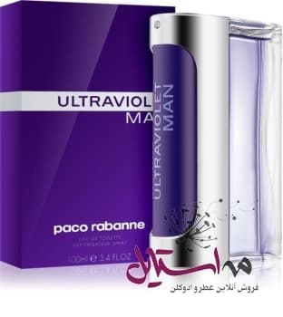 ادو تویلت مردانه paco rabanne Ultraviolet حجم 100 میلی لیتر — تصویر ۳