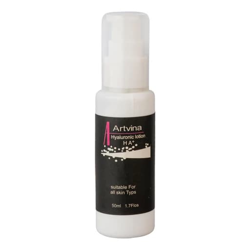 کرم آبرسان صورت آرت وینا مدل Hyaluronic مناسب برای انواع پوست حجم 50 میلیلیتر