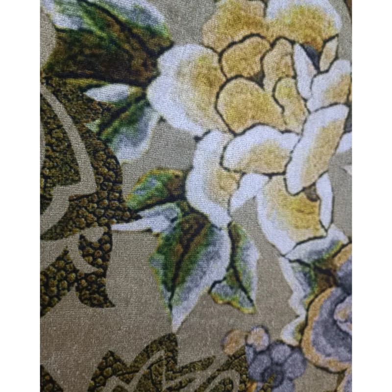 تشک مهمان مدل مخمل طرح گل کد 35 یک نفره سایز 90×190 سانتی متر — تصویر ۶