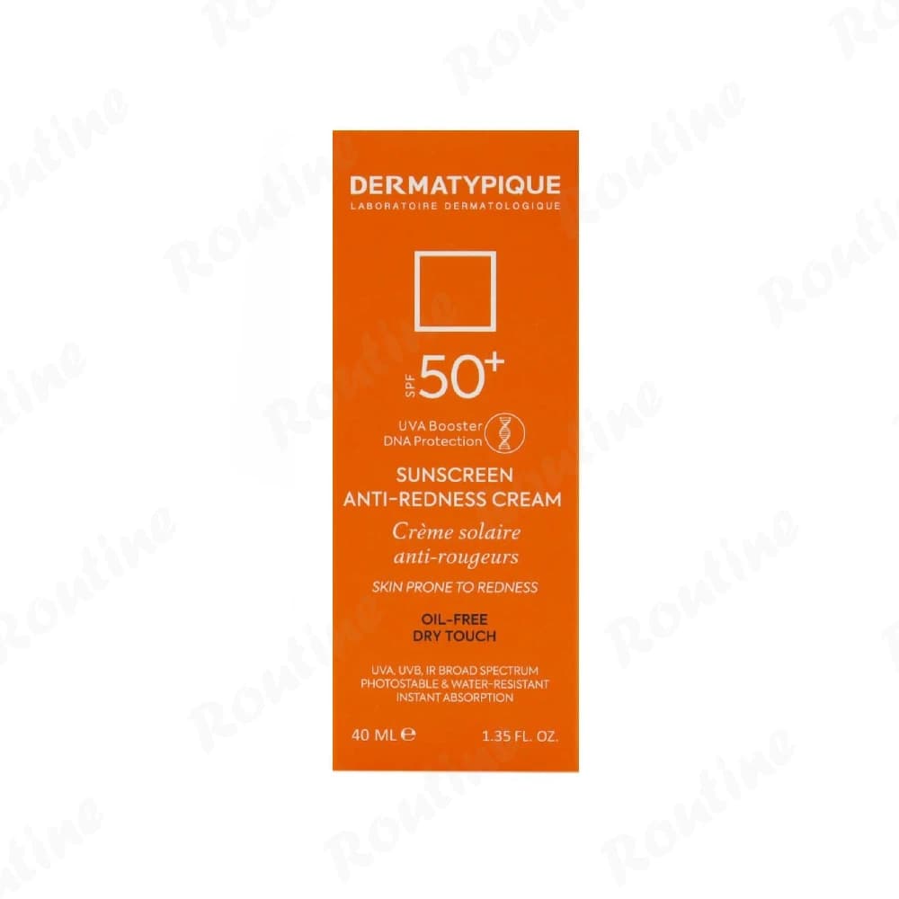 کرم ضد آفتاب و ضدقرمزی بی رنگ SPF 50 درماتیپیک 40 میلیلیتر — تصویر ۲