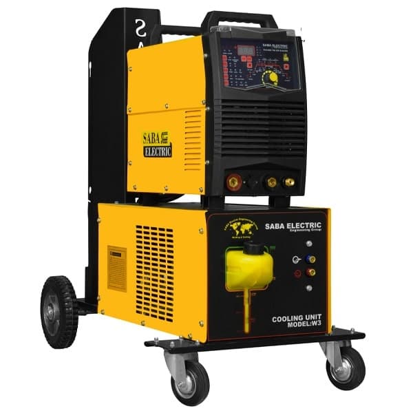 اینورتر جوشکاری تیگ صبا الکتریک 250 آمپر پالسی آب خنک مدل PULSED TIG 250D-AC/DC WC — تصویر ۲