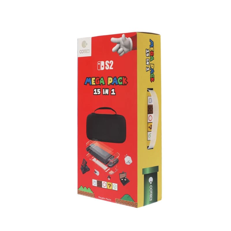 لوازم جانبی نینتندو سوئیچ 2 کوتسی مدل Mega Pack بسته 15 عددی