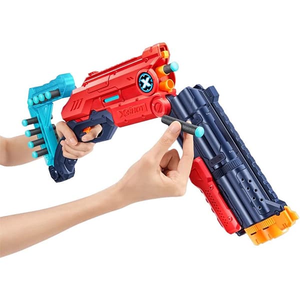 تفنگ ایکس شات X-Shot مدل Vigilante قرمز — تصویر ۳