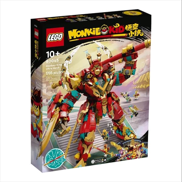 لگو مانکی کید مدل Monkey King Ultra Mech 80045 — تصویر ۳