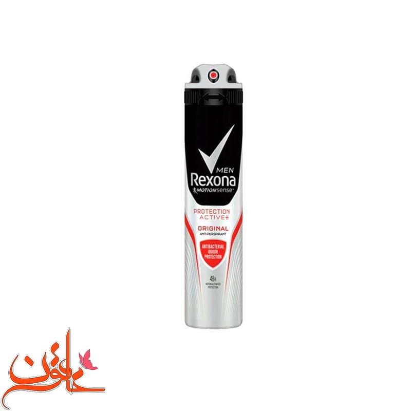 اسپری ضدتعریق مردانه رکسونا مدل Protection Active Original حجم 200میل