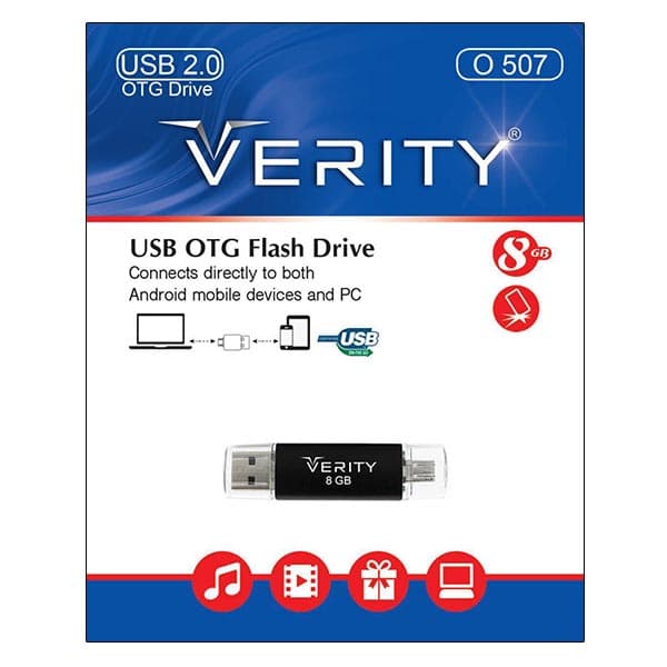 فلش مموری Verity OTG O507 8G — تصویر ۲