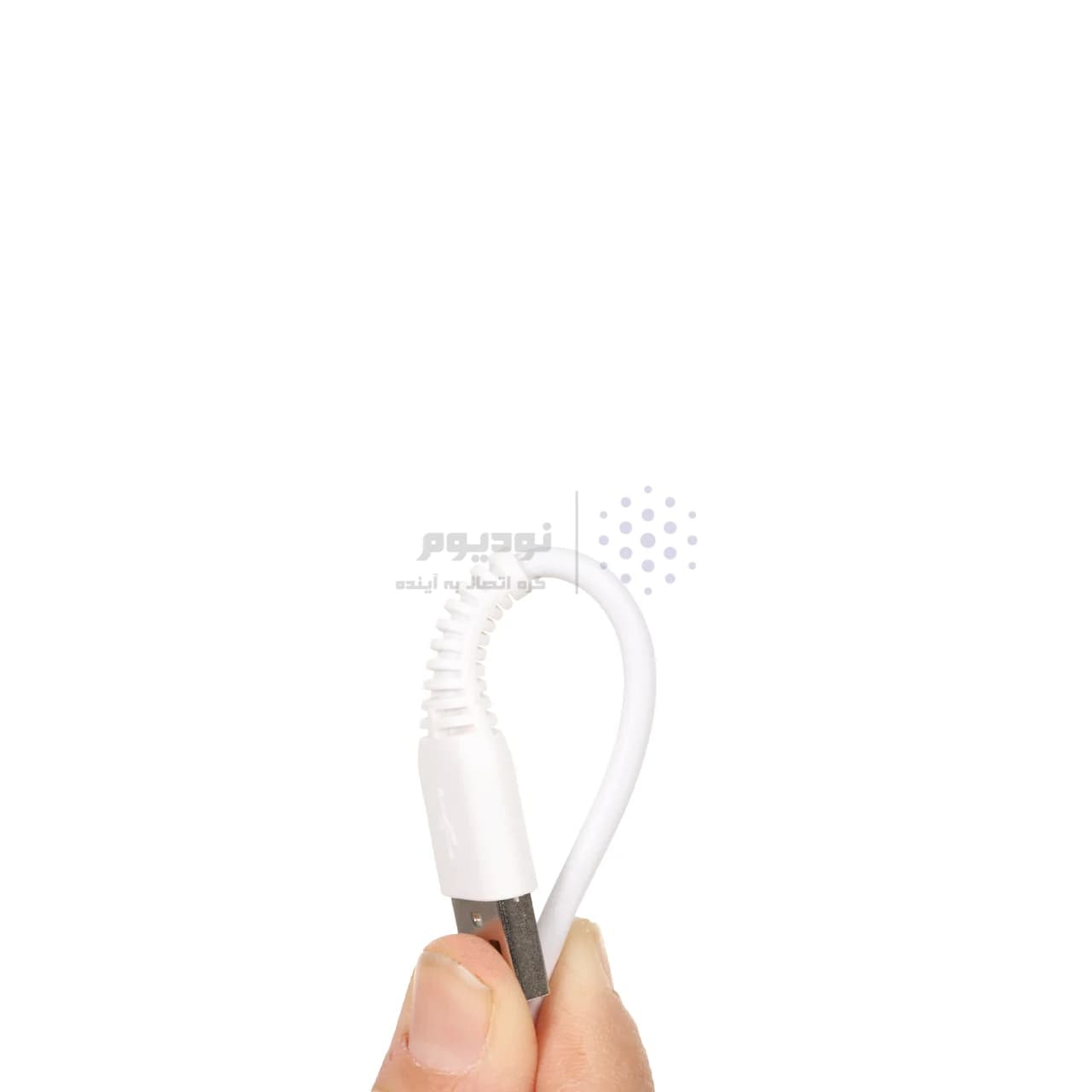 کابل شارژ فست آیفون We-net Plus مدل ETW 004 – سفید — تصویر ۲