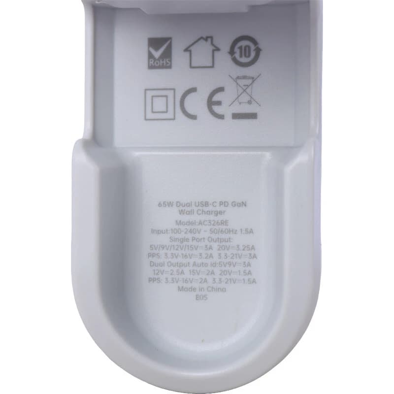 شارژر دیواری 65 وات بودی AC326 PD 3.25A — تصویر ۵