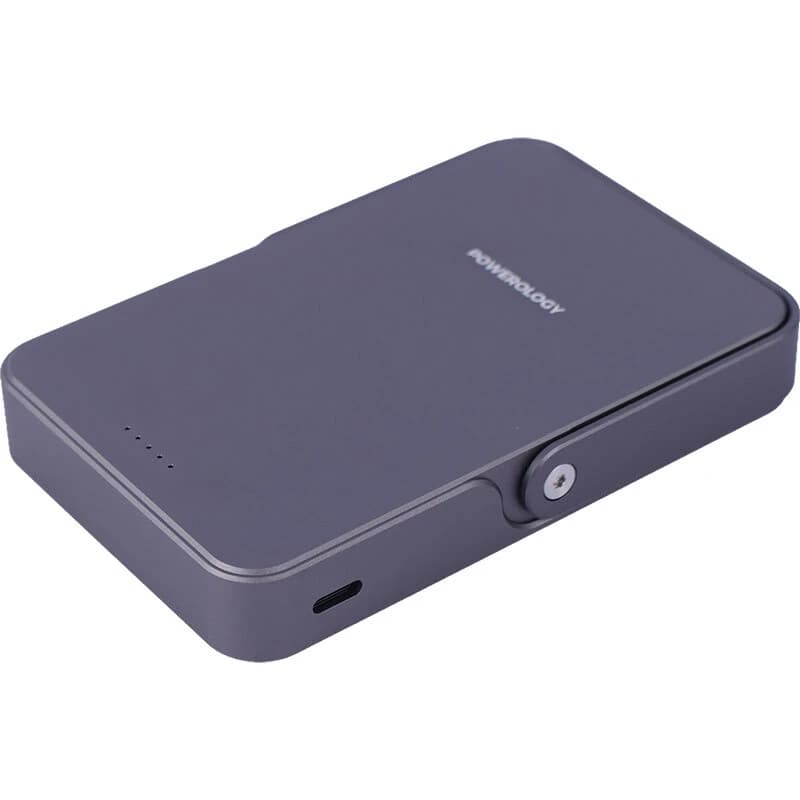 پاور بانک بی سیم فست شارژ پاورولوژی PPBCHA36 PD 20W ظرفیت 10000 میلی آمپر ساعت — تصویر ۴
