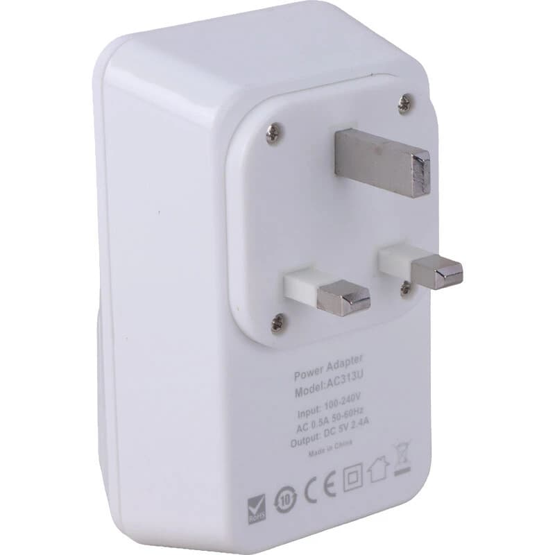 شارژر دیواری تایمر دار 12 وات بودی AC313U 2.4A — تصویر ۳