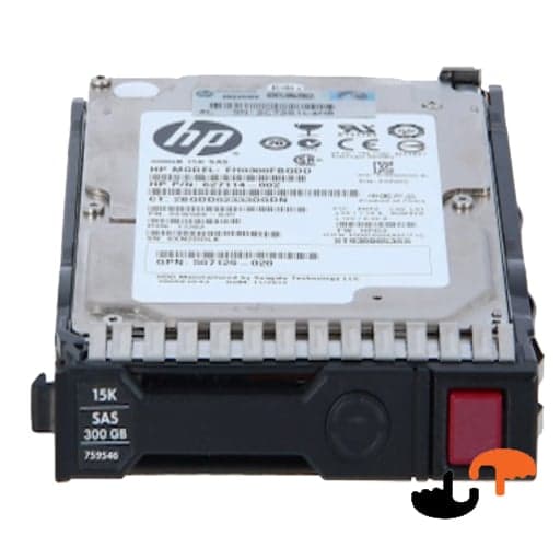 هارد سرور HP 300gb 12g 15k retail