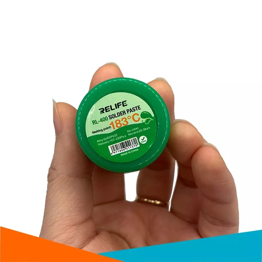 خمیر قلع ریلایف نقطه ذوب 183 درجه Relife RL-400 — تصویر ۲