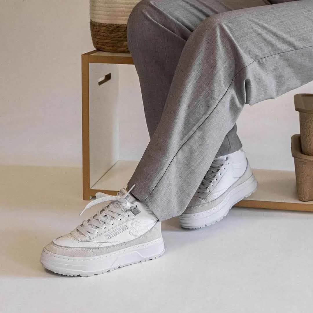 کتونی Reebok مدل Club C Geo Mid – GY8782 — تصویر ۸