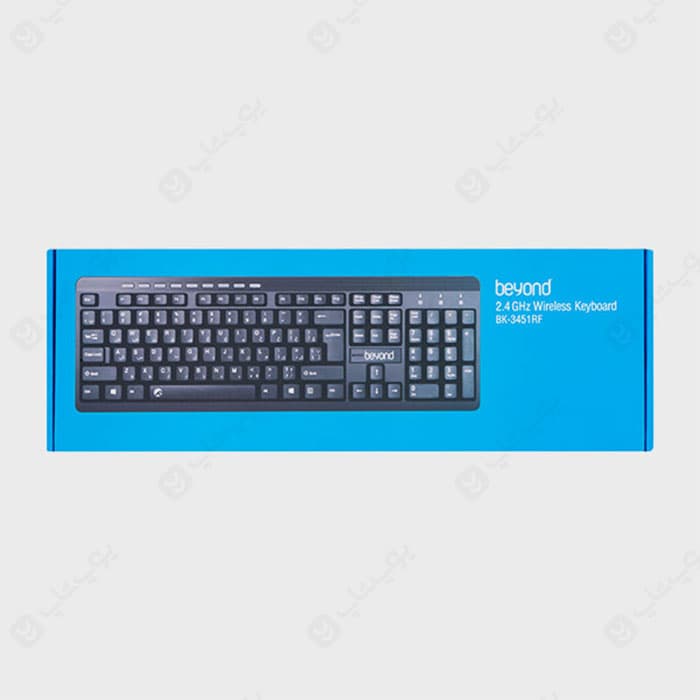 کیبورد بی سیم بیاند مدل BK-3451RF — تصویر ۴