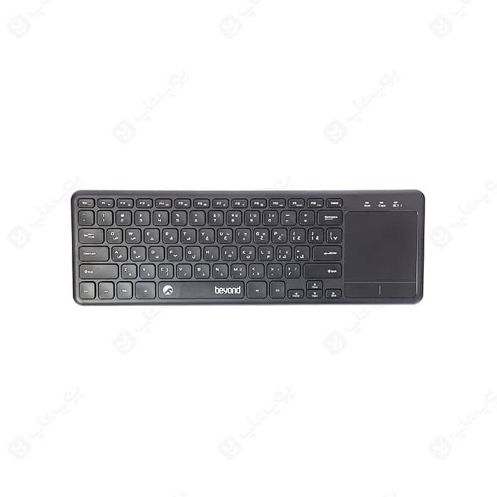 کیبورد تاچ پد دار بی سیم بیاند مدل BK-6802 BT