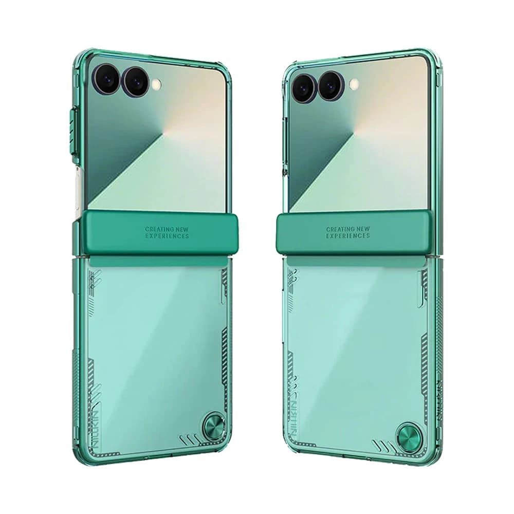قاب کریستالی Samsung Galaxy Z Flip 7 مارک نیلکین مدل Iceblade — تصویر ۸
