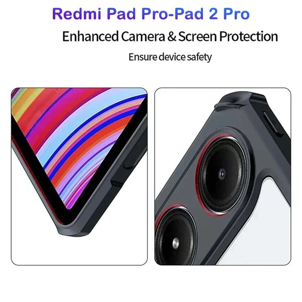 کریستال شیلد شفاف پایه دار تبلت Xiaomi Redmi Pad 2 Pro مارک XUNDD سری Beatle — تصویر ۸