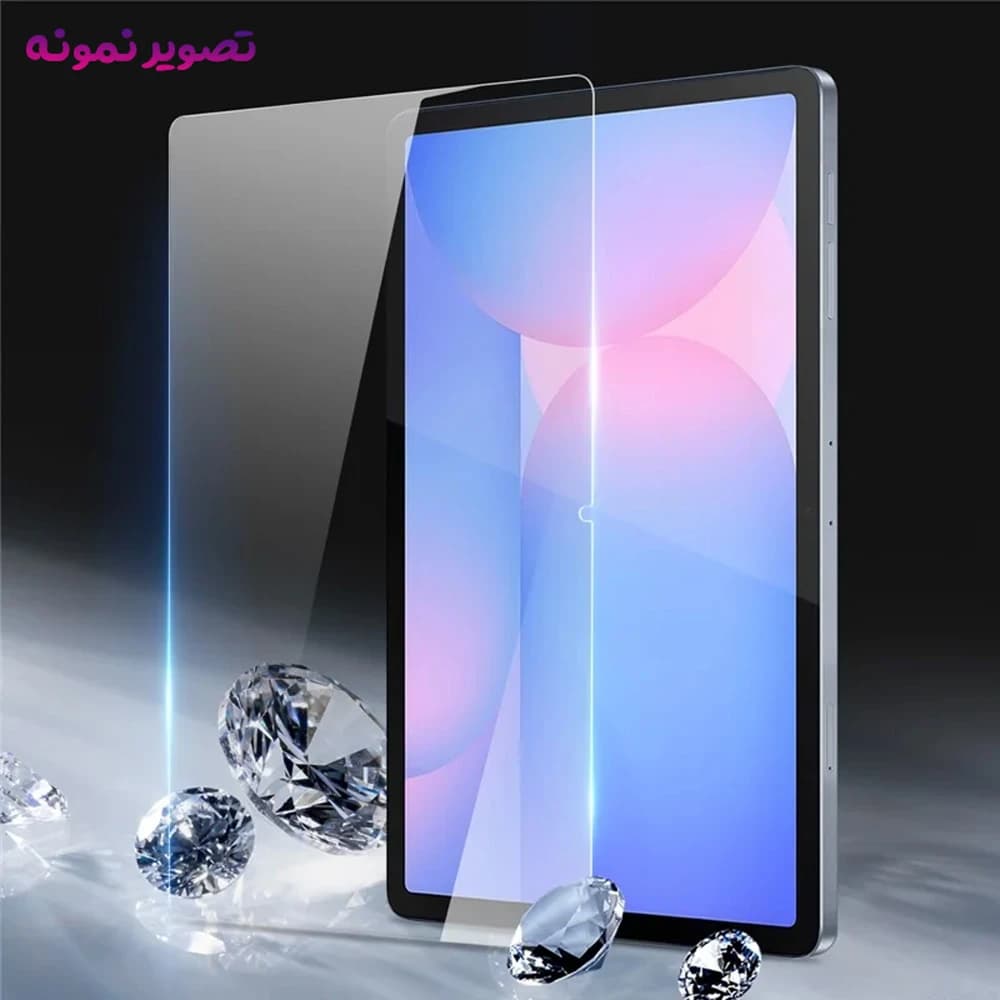 گلس شیشهای شفاف تبلت Samsung Galaxy Tab S10 FE Plus — تصویر ۵
