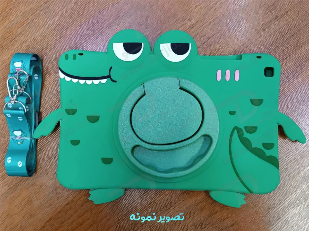 قاب سیلیکونی فانتزی تبلت Samsung A8 2019 ( T295 ) | طرح کروکودیل — تصویر ۳