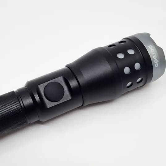 چراغ قوه پرودو PORODO SLIM OUTDOOR FLASHLIGHT LS18WFL برد 200 متر — تصویر ۵