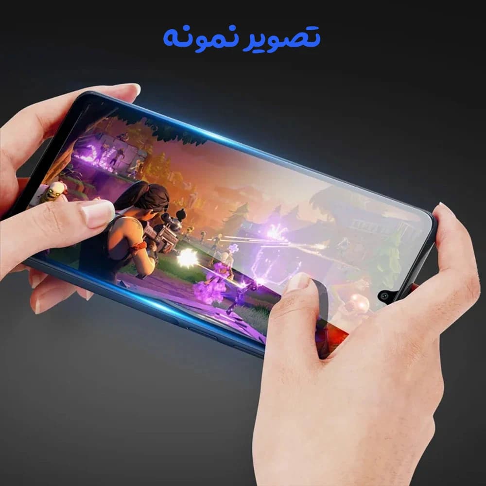 گلس فول چسب Galaxy A32 5G مارک LANBI — تصویر ۳