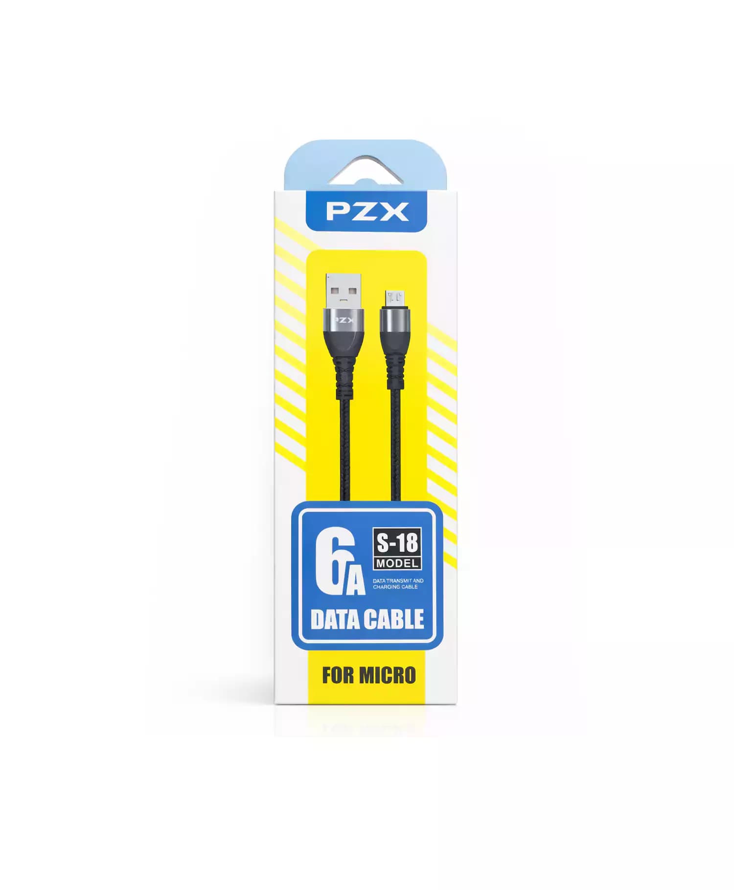 کابل تبدیل USB به micro-B پی زد ایکس S-18 — تصویر ۵