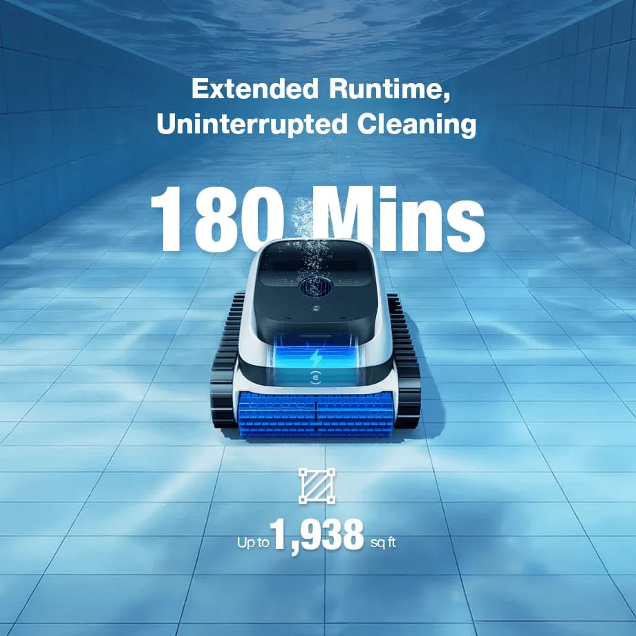 ربات استخرشور اکووکس مدل Ecovacs Ultramarine P1 ( پک اصلی و گلوبال شرکتی اروپا ) — تصویر ۸