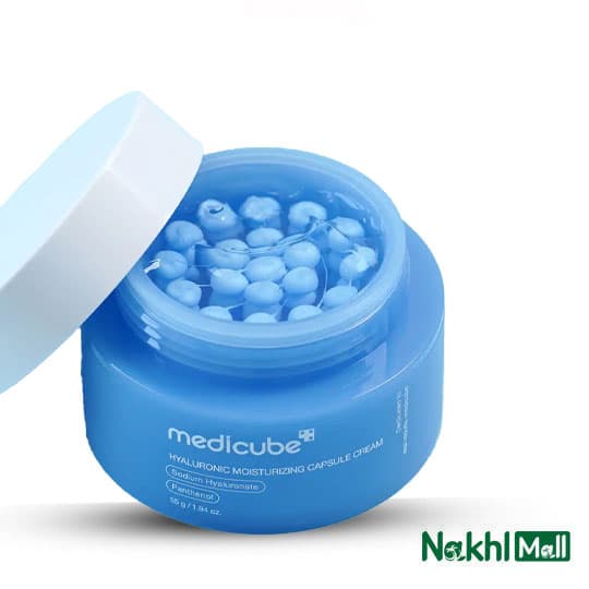 ژل کرم کپسولی آبرسان هیالورونیک اسید مدی کیوب اورجینال Medicube حجم 55 میلی لیتر — تصویر ۳